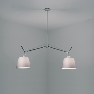 Double Empire Shade Pendant Lamp | Artemide Tolomeo | Italianfurniture.com