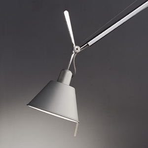 Aluminum Off Center Pendant Lamp | Artemide Tolomeo | Italianfurniture.com