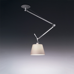 Off Center Shade Pendant Lamp | Artemide Tolomeo