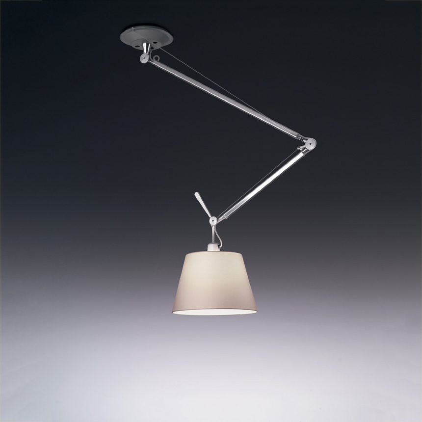 Off Center Shade Pendant Lamp | Artemide Tolomeo