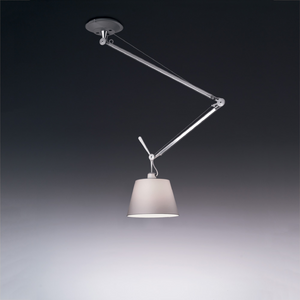 Off Center Shade Pendant Lamp | Artemide Tolomeo