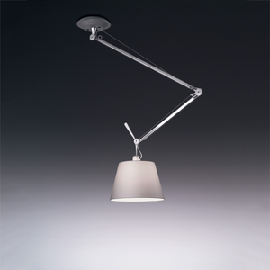 Off Center Shade Pendant Lamp | Artemide Tolomeo