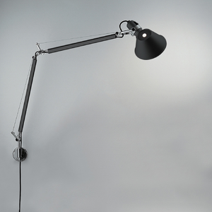 Aluminum Classic Wall Lamp | Artemide Tolomeo | Italianfurniture.com