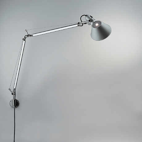 S-Bracket Classic Wall Lamp | Artemide Tolomeo | Italianfurniture.com
