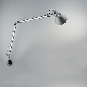 Aluminum Classic Wall Lamp | Artemide Tolomeo | Italianfurniture.com