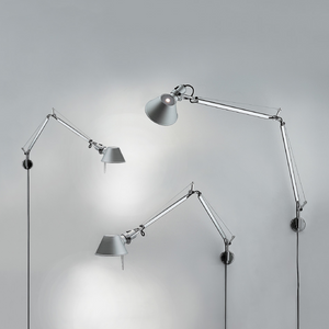 Aluminum Mini Wall Lamp | Artemide Tolomeo | Italianfurniture.com