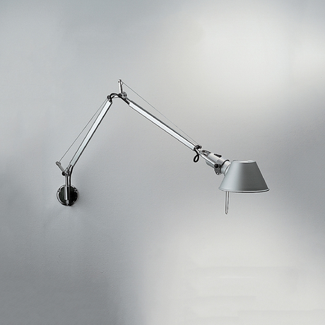 Aluminum Mini Wall Lamp | Artemide Tolomeo | Italianfurniture.com