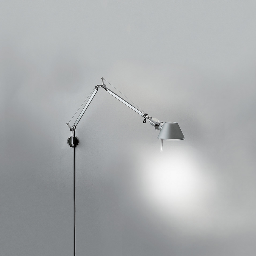 Aluminum Micro Wall Lamp | Artemide Tolomeo | Italianfurniture.com