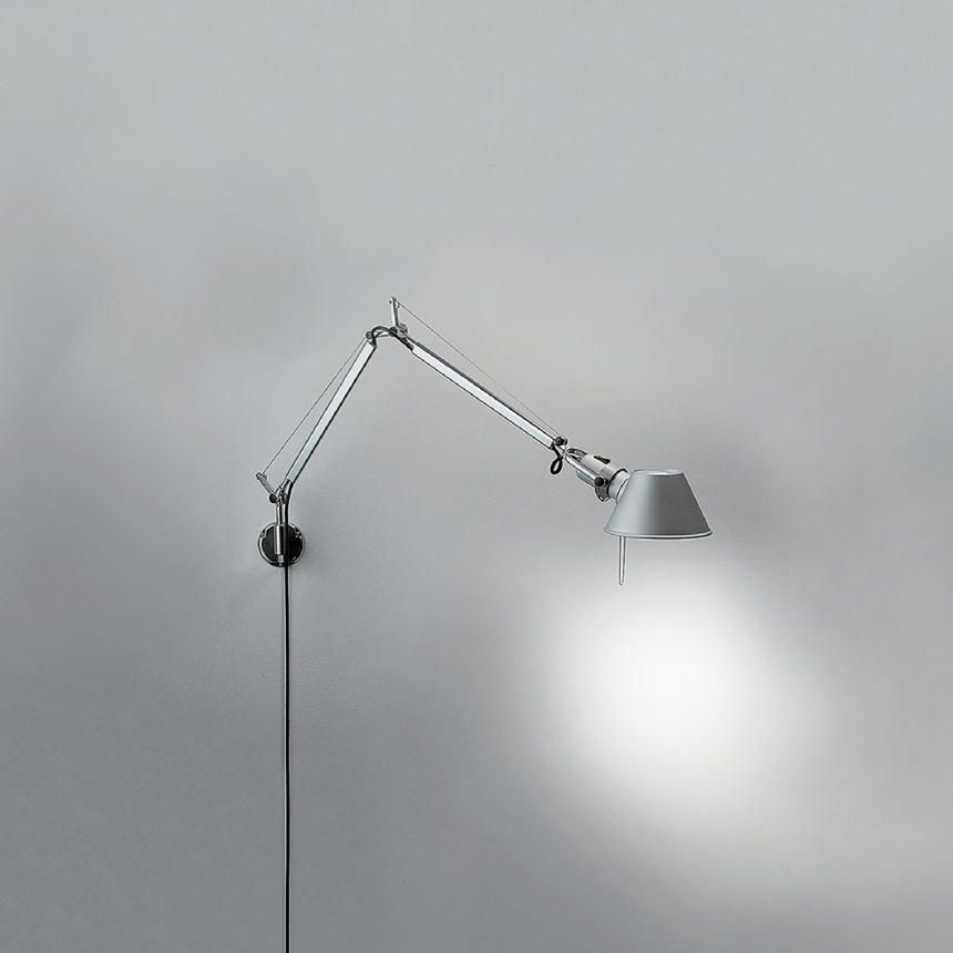 Aluminum Micro Wall Lamp | Artemide Tolomeo | Italianfurniture.com