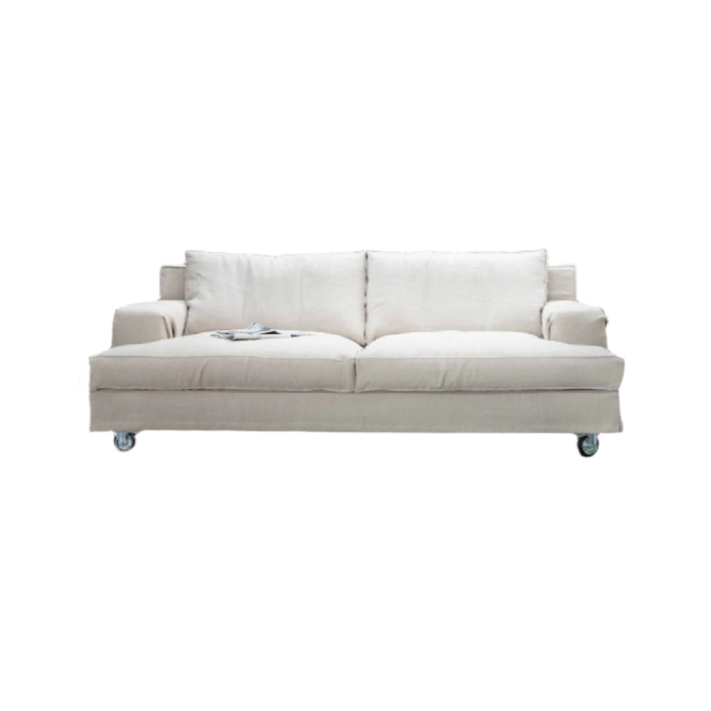 Worn Style Wheeled Sofa | Lema Aberdeen | ItalianFurniture.com