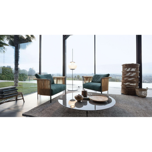 Semi-Circular Lounge Chair | Lema Alton | ItalianFurniture.com