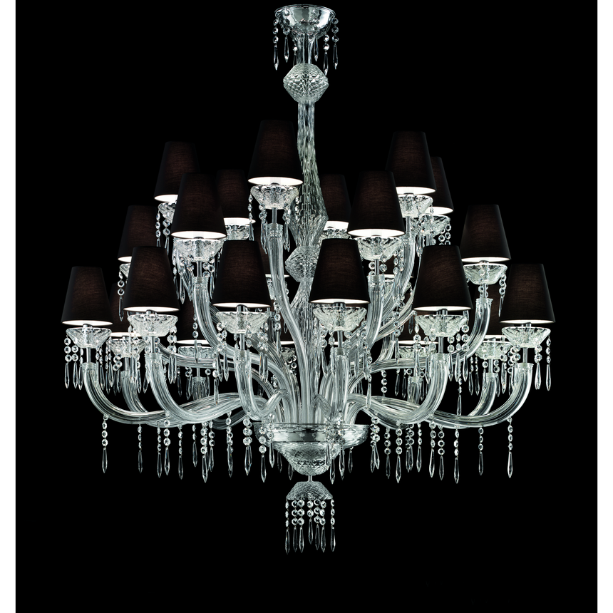 Venetian Crystal 14-Bulb Chandelier | Barovier & Toso Président | Italianfurniture.com