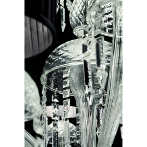 Fluted Shade 16-Bulb Chandelier | Barovier & Toso Première Dame | Italianfurniture.com