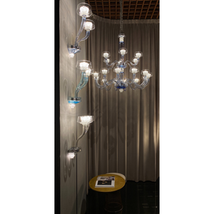 2-Bulb Glass Wall Lamp | Barovier & Toso Rosati  | Italianfurniture.com