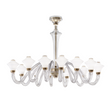 Venetian Crystal 12-Bulb Chandelier | Barovier&Toso Metropolis | Italianfurniture.com