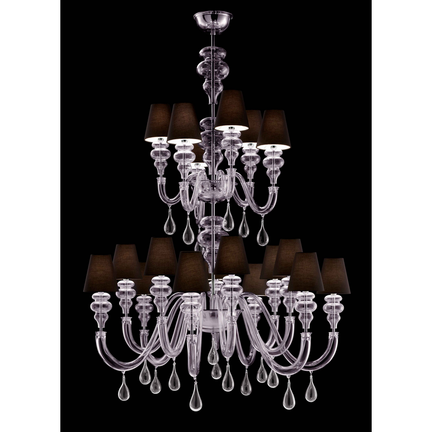 Drop Pendants 8-Bulb Chandelier | Barovier & Toso Ran | Italianfurniture.com