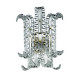 Venetian Crystal Leaves Wall Lamp | Barovier & Toso New Felci | Italianfurniture.com