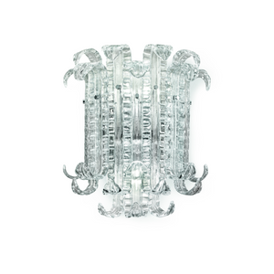 Venetian Crystal Leaves Wall Lamp | Barovier & Toso New Felci | Italianfurniture.com