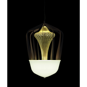 Modern Lantern Hanging Lamp | Barovier & Toso Robin | Italianfurniture.com