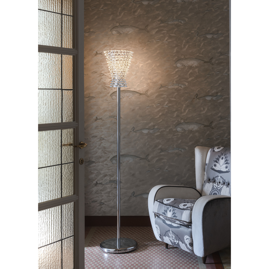 Venetian Crystal Floor Lamp | Barovier & Toso Ercole | Italianfurniture.com