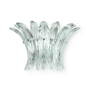 Crystal Leaves Wall Lamp | Barovier & Toso Palmette | Italianfurniture.com