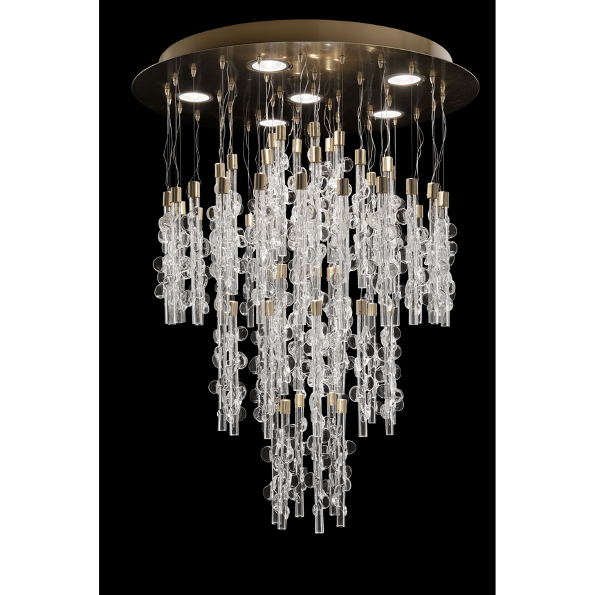 Crystal Vines Hanging Lamp | Barovier & Toso Germogli