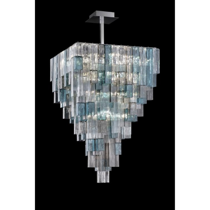 Overturned Pyramid Hanging Lamp | Barovier & Toso Empire | Italianfurniture.com