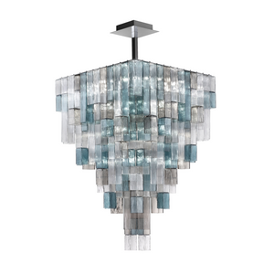 Overturned Pyramid Hanging Lamp | Barovier & Toso Empire | Italianfurniture.com