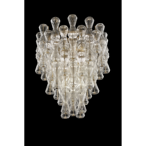 Hourglass Crystals Hanging Lamp | Barovier & Toso Clepsydra | Italianfurniture.com