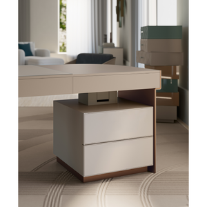 Leather Topped Drawer Desk | Bizzotto Italia Plume | Italianfurniture.com