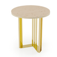 Modern Round Side Table | Bizzotto Italia Infinity | Italianfurniture.com