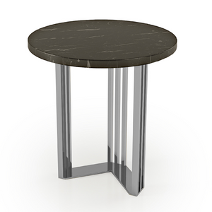Modern Round Side Table | Bizzotto Italia Infinity | Italianfurniture.com