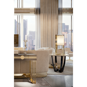 Stone Top Round Coffee Table | Bizzotto Italia Symphony | Italianfurniture.com