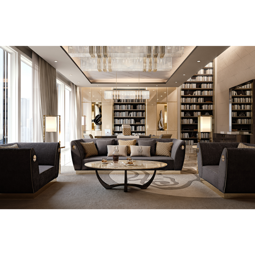 Cross-Base Coffee Table | Bizzotto Italia Symphony | Italianfurniture.com