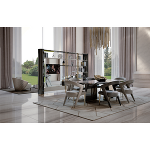 Bronze Base Dining Table | Bizzotto Italia Ikat | Italianfurniture.com