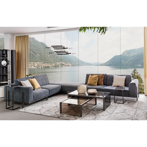 Metal Framed Rectangular Coffee Table | Bizzotto Italia Ikat | Italianfurniture.com