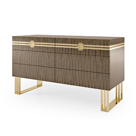 Metal Base Dresser | Bizzotto Italia Infinity | Italianfurniture.com