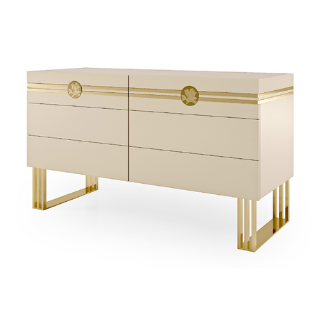Metal Base Dresser | Bizzotto Italia Infinity | Italianfurniture.com