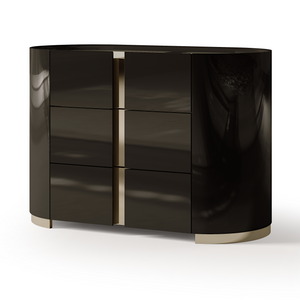 3-Drawer Modern Nightstand | Bizzotto Italia Ikat | Italianfurniture.com