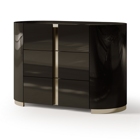 3-Drawer Modern Nightstand | Bizzotto Italia Ikat | Italianfurniture.com