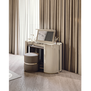 Curved Frame Vanity Table | Bizzotto Italia Ikat | Italianfurniture.com