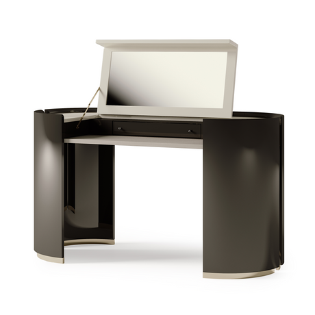 Curved Frame Vanity Table | Bizzotto Italia Ikat | Italianfurniture.com