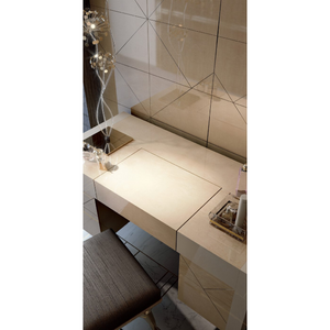 Geometric Patterned Vanity Mirror | Bizzotto Italia Symphony | Italianfurniture.com