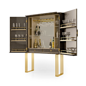 2-Door Modern Cabinet | Bizzotto Italia Infinity | Italianfurniture.com
