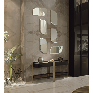 Oblong Console Table With Undershelf | Bizzotto Italia Ikat | Italianfurniture.com