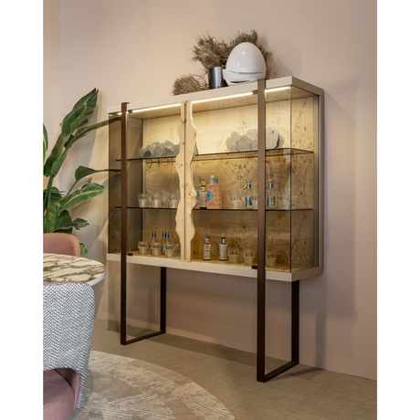 Wooden Accent Cabinet | Bizzotto Italia Sidney D'Or | Italianfurniture.com