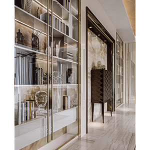 2-Door Zigzag Patterned Cabinet | Bizzotto Italia Maori | Italianfurniture.com