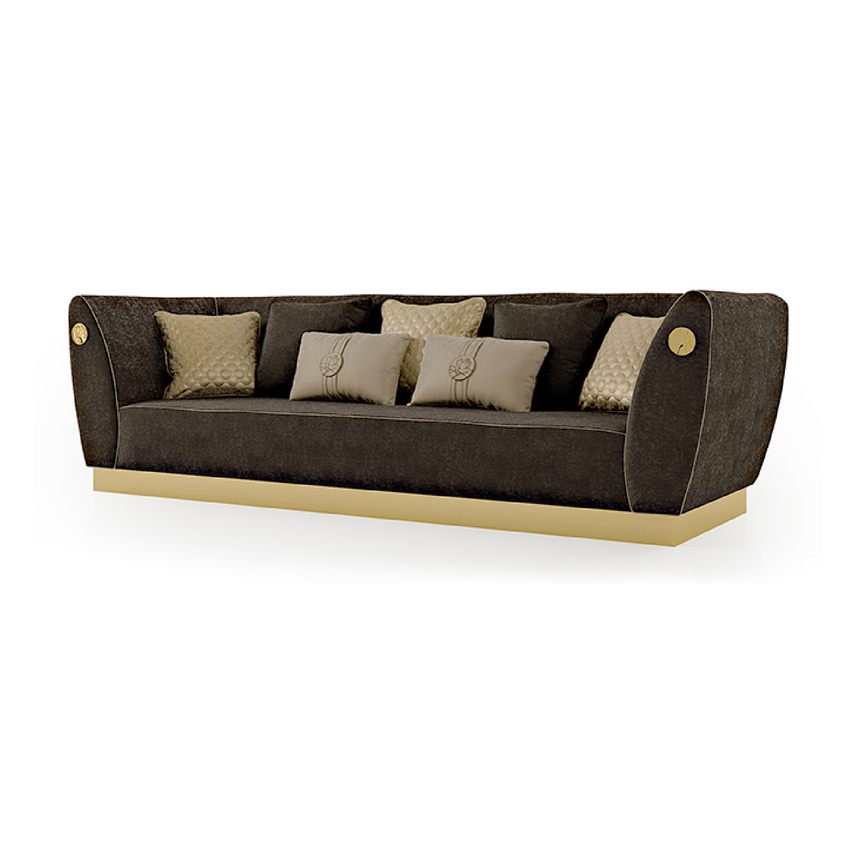 Metallic Base Sofa | Bizzotto Italia Symphony | Italianfurniture.com