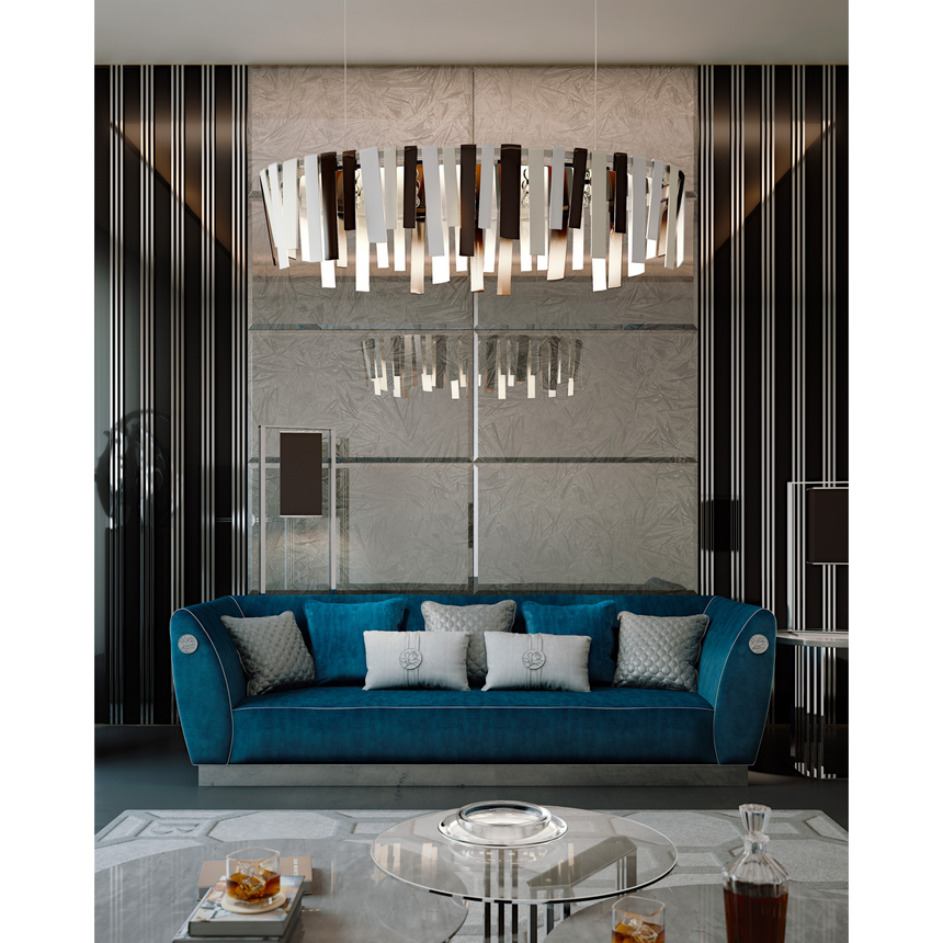 Metallic Base Sofa | Bizzotto Italia Symphony | Italianfurniture.com