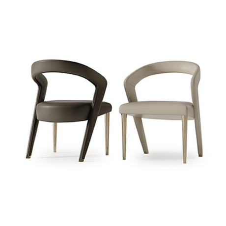 Curved Modern Dining Chair | Bizzotto Italia Wave | Italianfurniture.com